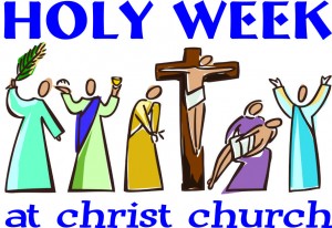 holy week at christ church